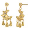 Maanesten Moonstone Earrings - Julietta - Gold | Jewelry