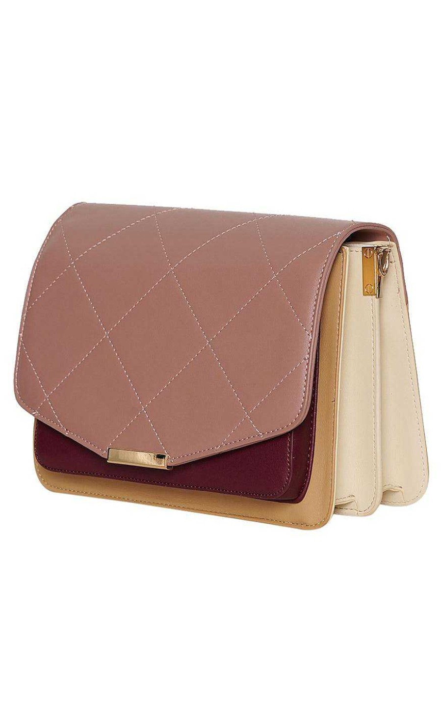 NOELLA Noella Bag - Blanca Multi Compartment - Blush/Camel/Plum Mix | Bags