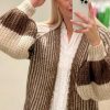 NOELLA Noella Cardigan - Liana - Beige/Brown | Cardigans