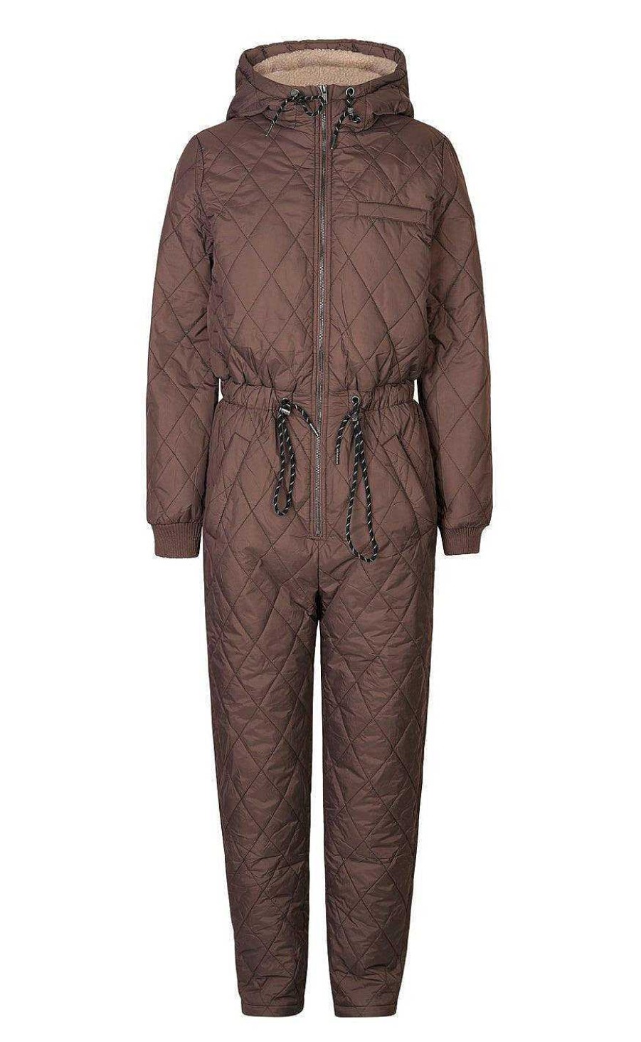 GLOBAL FUNK Global Funk Flight Suit / Thermal Suit - Isolde T Teddo - Dark Mocca | Flight Suits