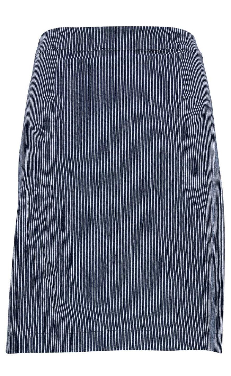 CONTINUE Continue Skirt - Gabby - Blue Stripe | Skirts