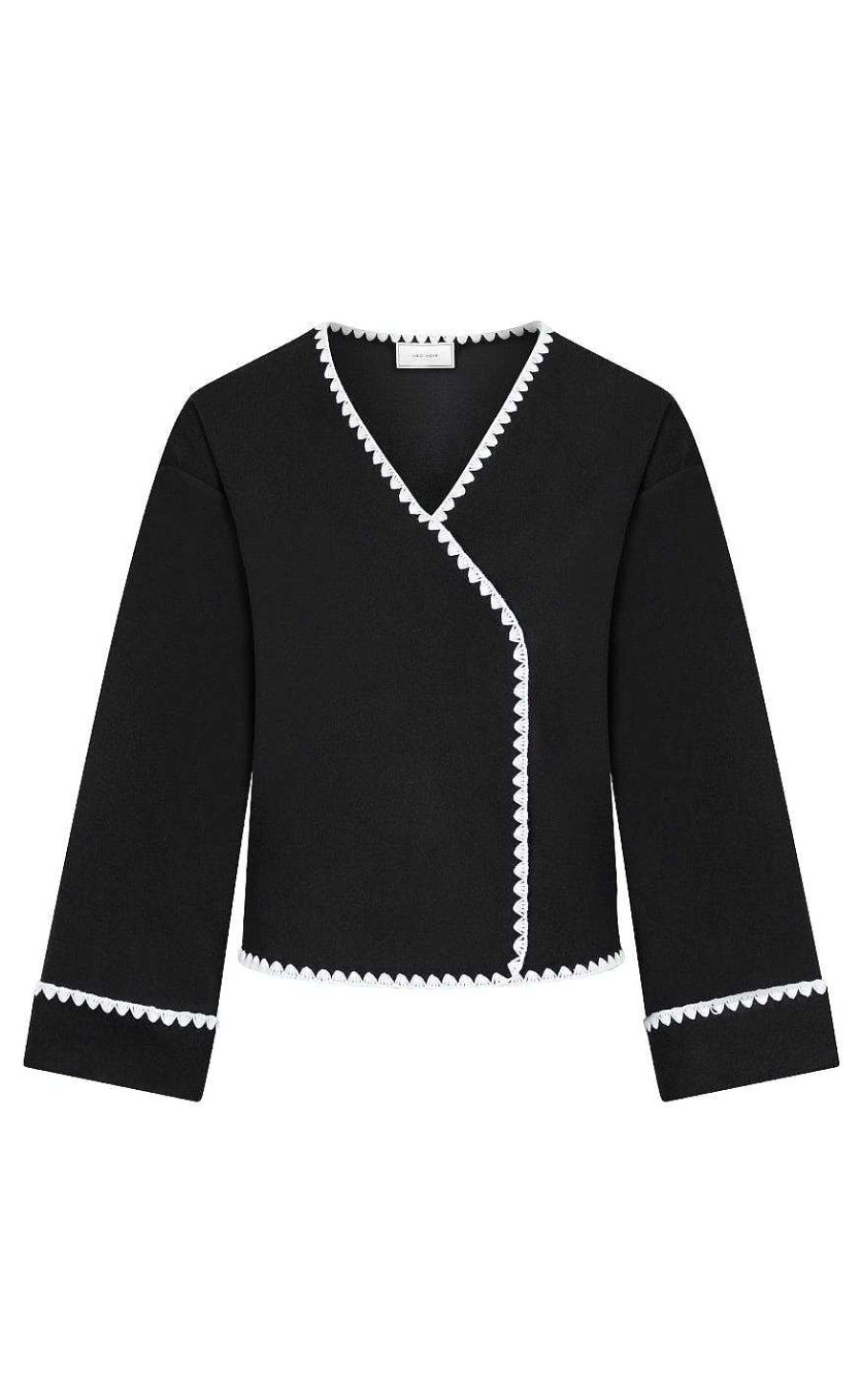 NEO NOIR Neo Noir Cardigan - Malikka - Black | Cardigans