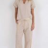 NEO NOIR Neo Noir Pants - Sonar - Sand | Trousers & Jeans