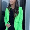 INA Copenhagen Ina Copenhagen Blazer - Mai - Neon Green | Blazers & Down Jackets