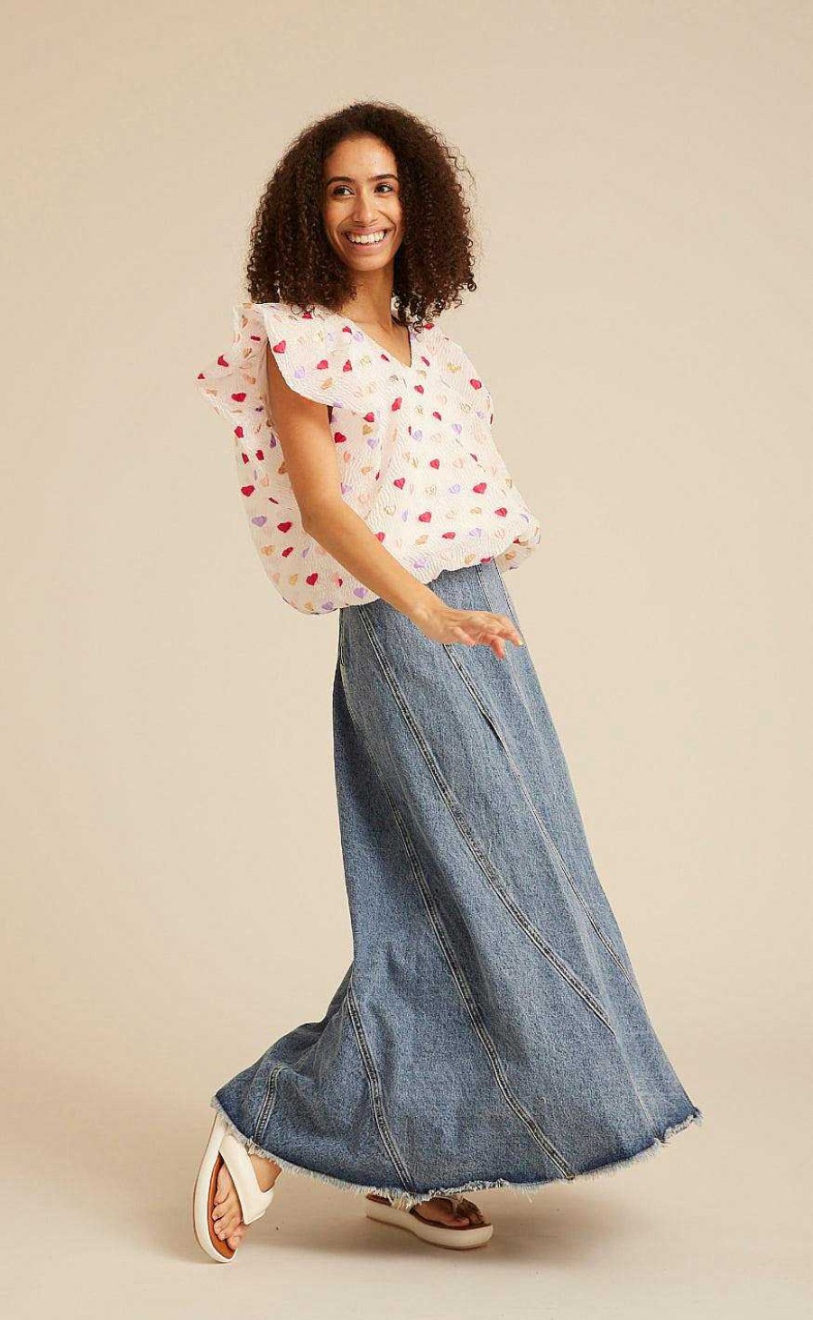 HunKøn Hunkon Skirt - Erika - Light Denim | Skirts