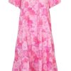 Cras Cras Dress - Lydia - Pink Rosegarden | Dresses