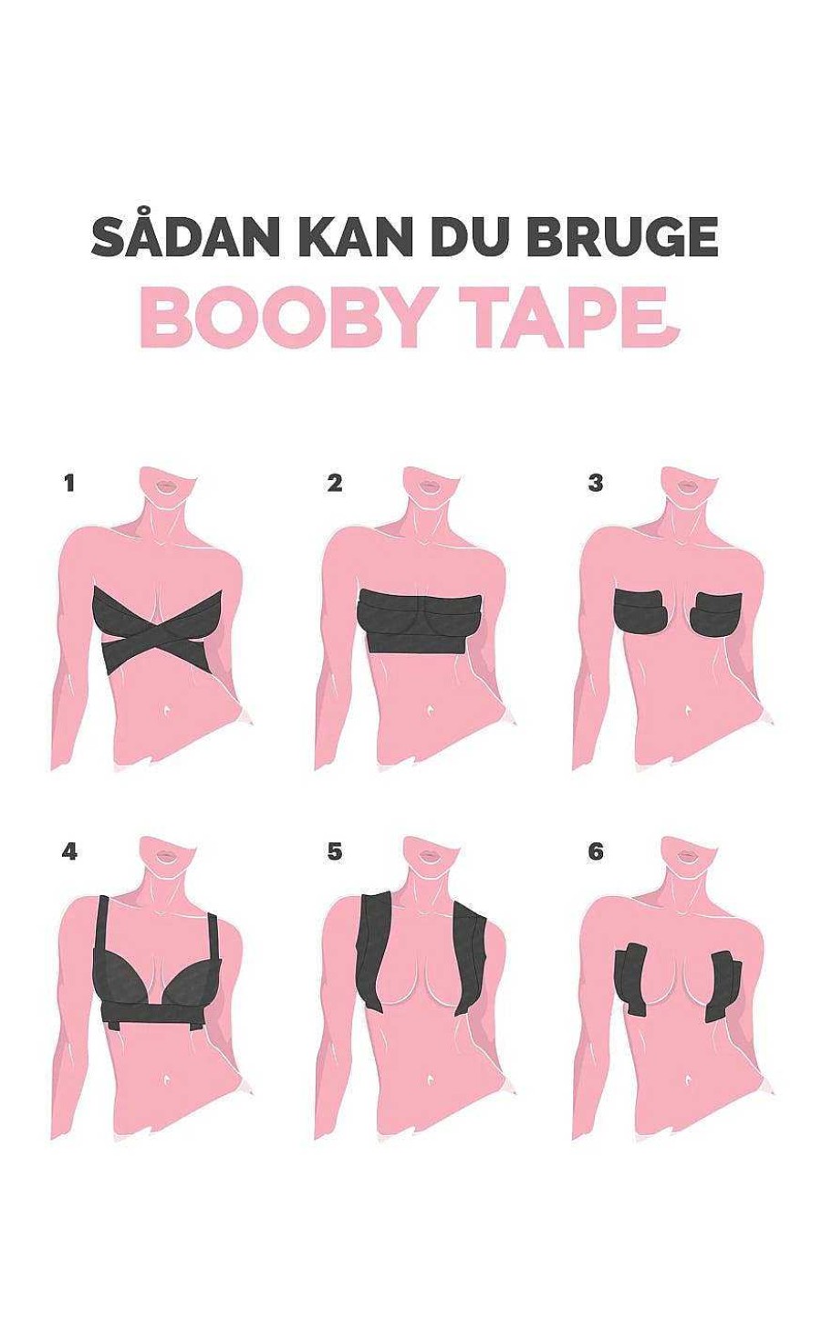 Booby Tape Booby Tape - Chest Tape - White | Booby Tape