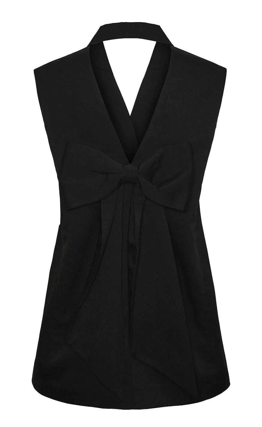 PIECES Pieces Dress - Bow - Black | Dresses