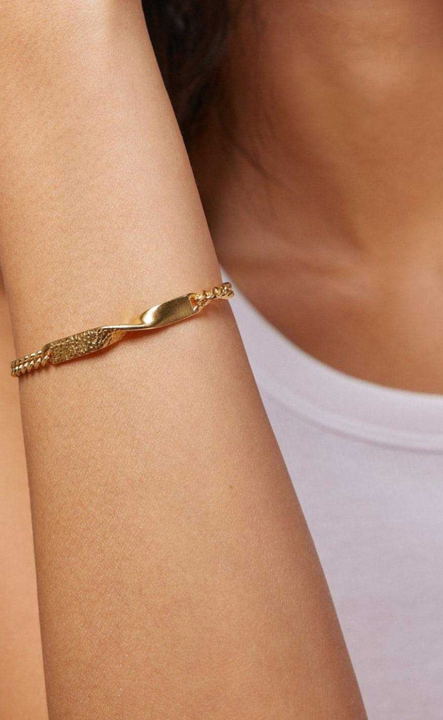 ENAMEL Copenhagen Enamel Copenhagen Bracelet - Nadia - Gold | Jewelry