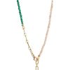 ENAMEL Copenhagen Enamel Copenhagen Necklace - Gabriella - Green/Peach/Pearl | Jewelry