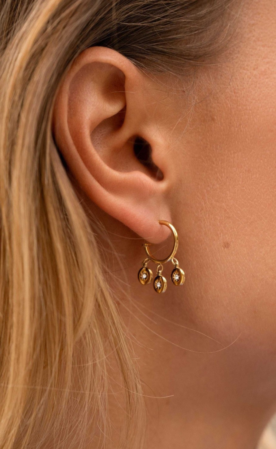 Smykkeli Copenhagen Mykkeli Copenhagen Earrings - Rome - Gold | Jewelry