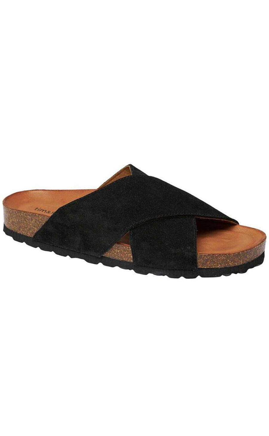 TIM u0026 SIMONSEN Tim & Simonsen Sandals - Other Suede - Black | Shoes, Boots & Sandals