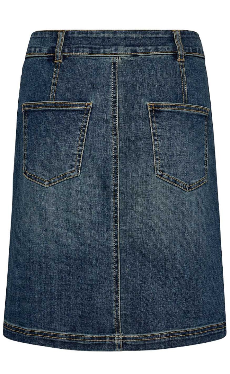 FreeQuent Freequent Skirt - Harlow - Medium Blue Denim | Skirts