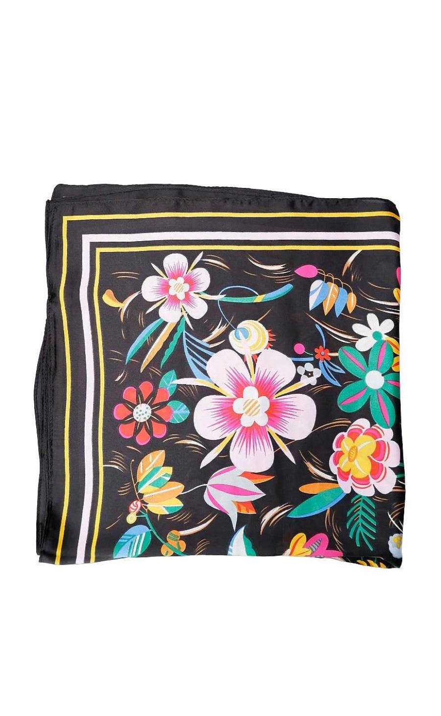 Black Colour Black Color Towel - Jasmine - Black | Towels & Mittens