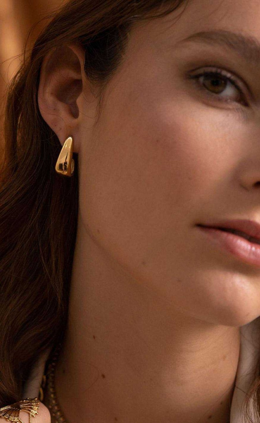 Smykkeli Copenhagen Mykkeli Copenhagen Earrings - Monaco - Gold | Jewelry