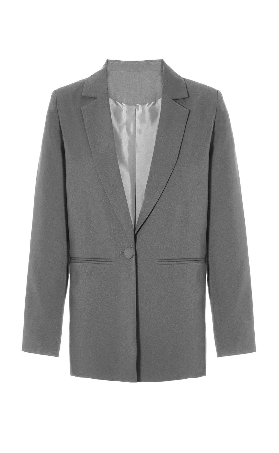 INA Copenhagen Ina Copenhagen Blazer - Zoey - Dark Grey | Blazers & Down Jackets