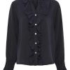 Marta Du Chateau Marta Du Chateau Shirt - 81094 Emilia - Blue Scuro | Shirts