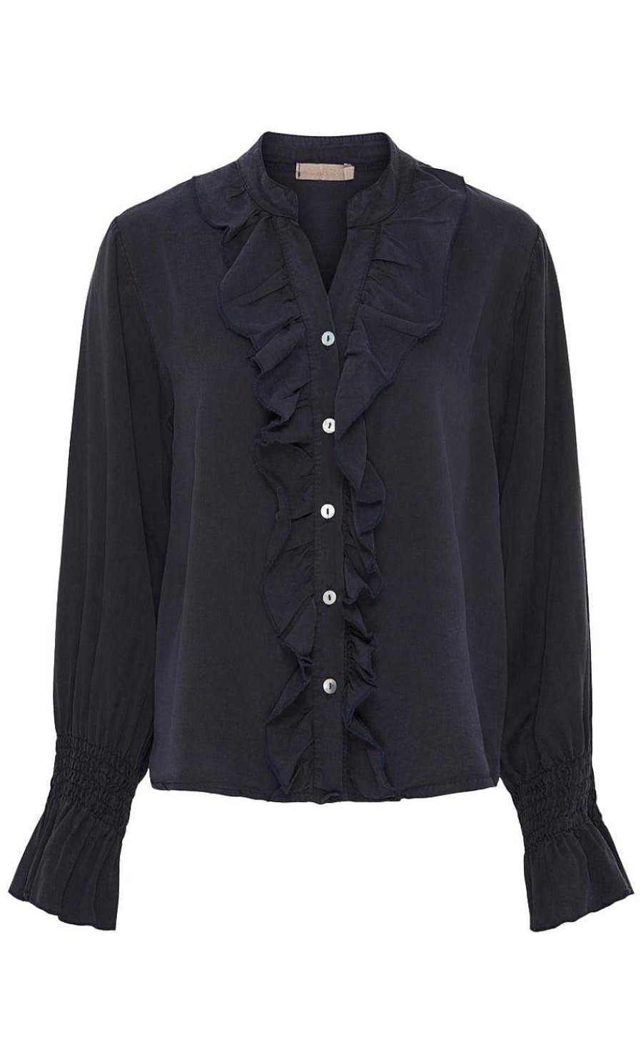 Marta Du Chateau Marta Du Chateau Shirt - 81094 Emilia - Blue Scuro | Shirts