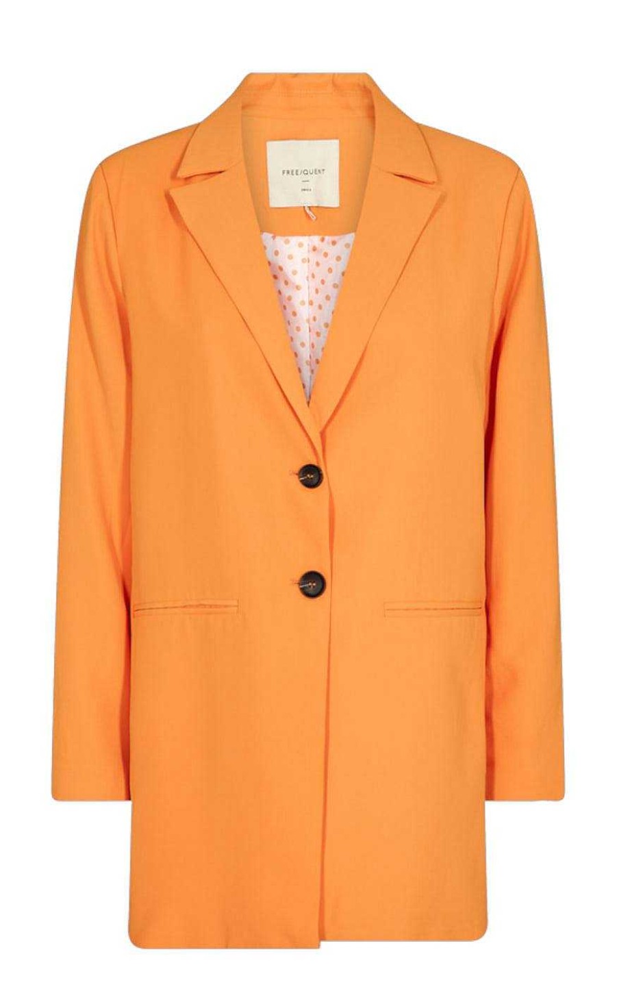 FreeQuent Frequent Blazer - Lenny - Flame Orange | Blazers & Down Jackets