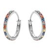 Maanesten Moonstone Earrings - Nubia Big - Silver | Jewelry