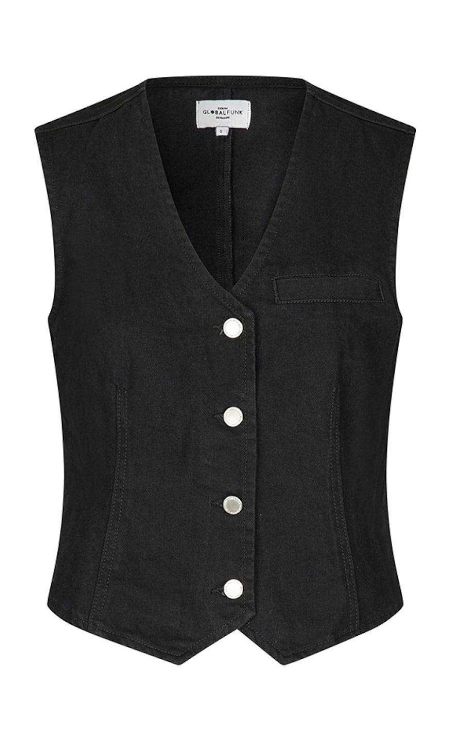 GLOBAL FUNK Global Funk Vest - Flanina-G - Black | Vests