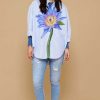 Marta Du Chateau Marta Du Chateau Shirt - 83215 Natasha - Blue | Shirts