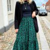 INA Copenhagen Ina Copenhagen Skirt - Hanna - Green Leopard | Skirts