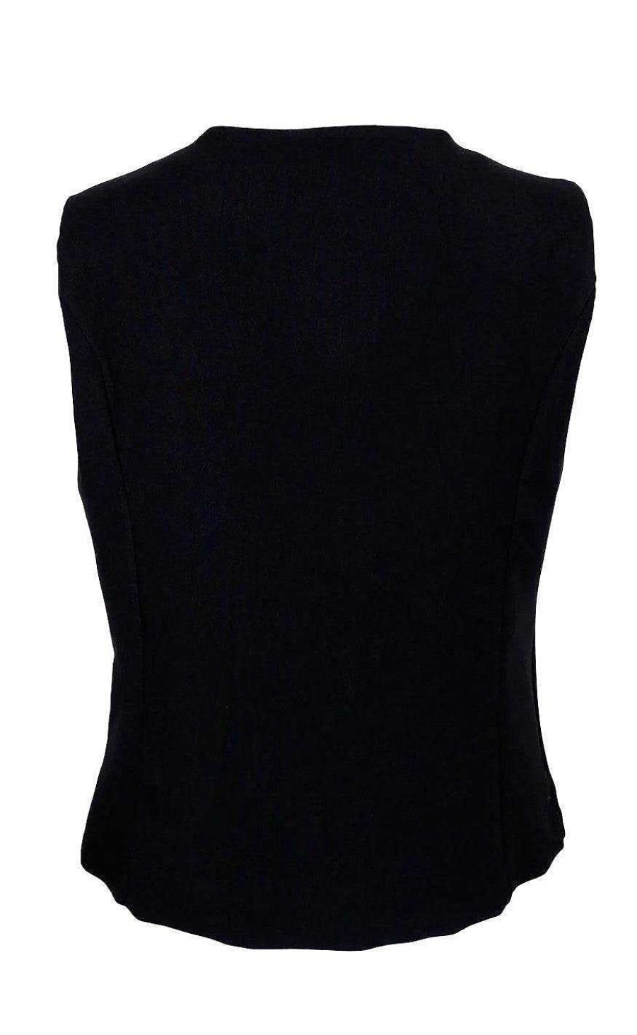 Black Colour Black Color Vest - Chicago - Black | Vests