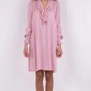 NEO NOIR Neo Noir Dress - Potts Line Switch - Pink | Dresses