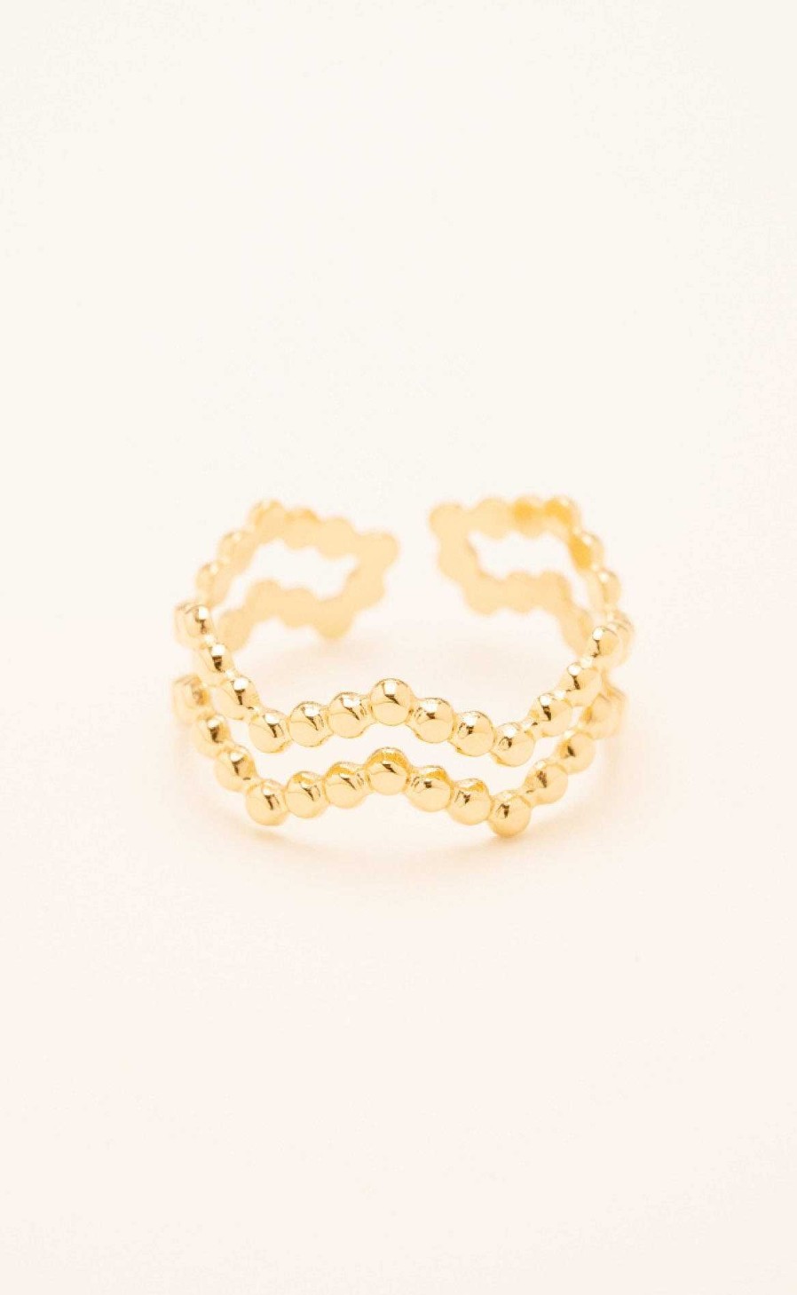 Smykkeli Copenhagen Jewelery Copenhagen Ring - Bari - Gold | Jewelry