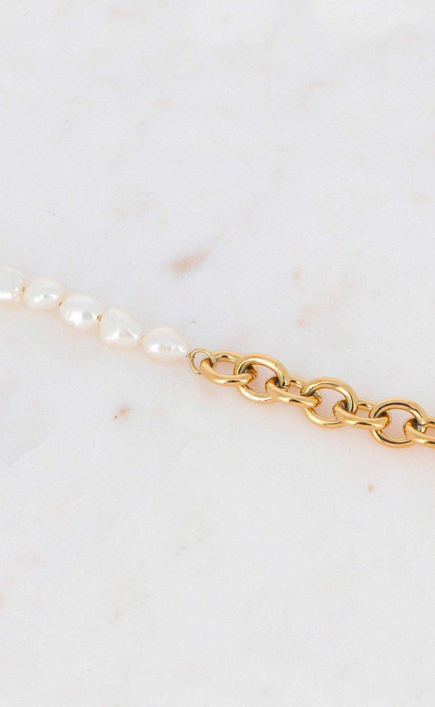 Smykkeli Copenhagen Jewelry Copenhagen Armband - Paris - Gold W. Freshwater Pearls | Jewelry