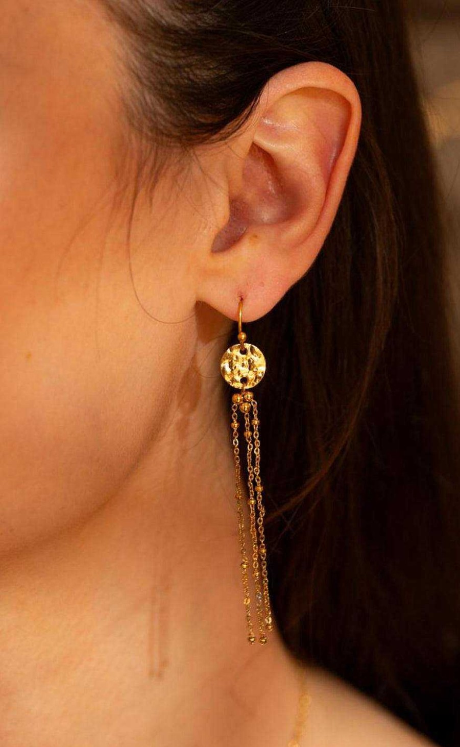 Smykkeli Copenhagen Mykkeli Copenhagen Earrings - Stavanger - Gold | Jewelry