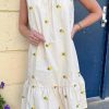 INA Copenhagen Ina Copenhagen Dress - Fie - Off White W. Pineapple | Dresses