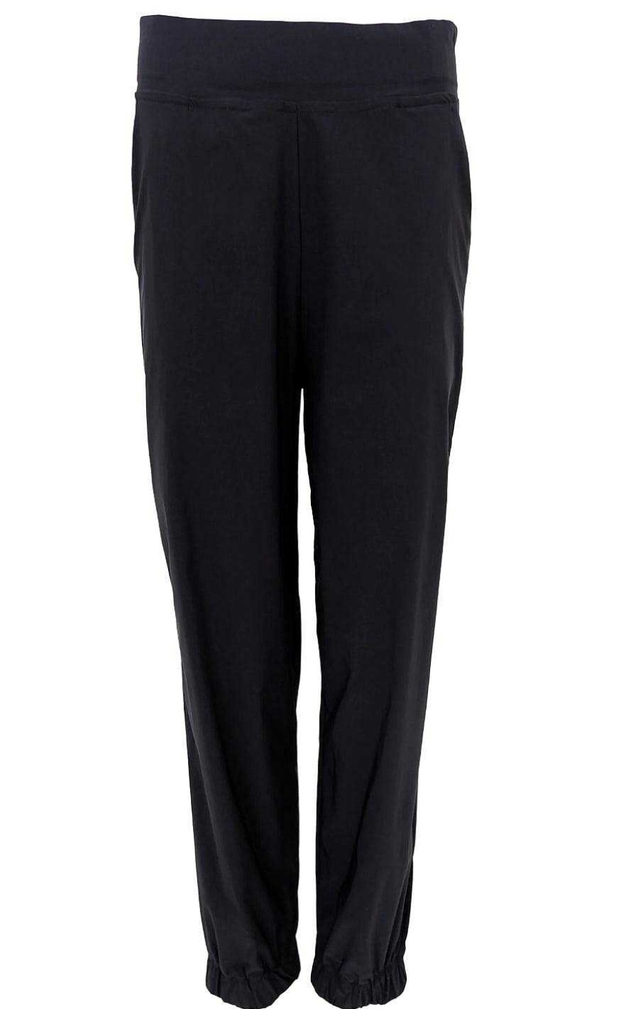 Black Colour Black Color Pants - Davina - Black | Trousers & Jeans