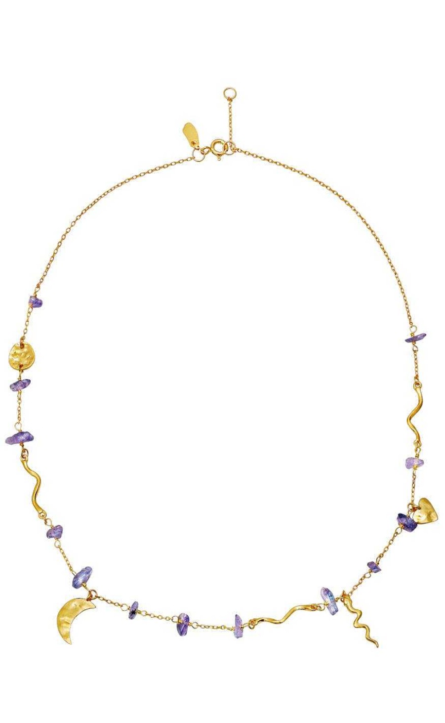 Maanesten Moon Necklace - Yolanda - Gold | Jewelry