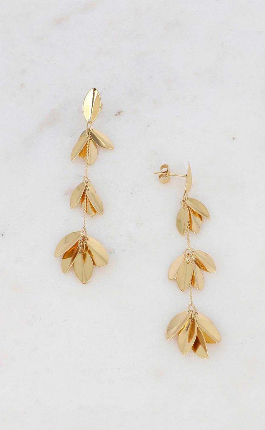 Smykkeli Copenhagen Sykkeli Copenhagen Earrings - California - Gold | Jewelry