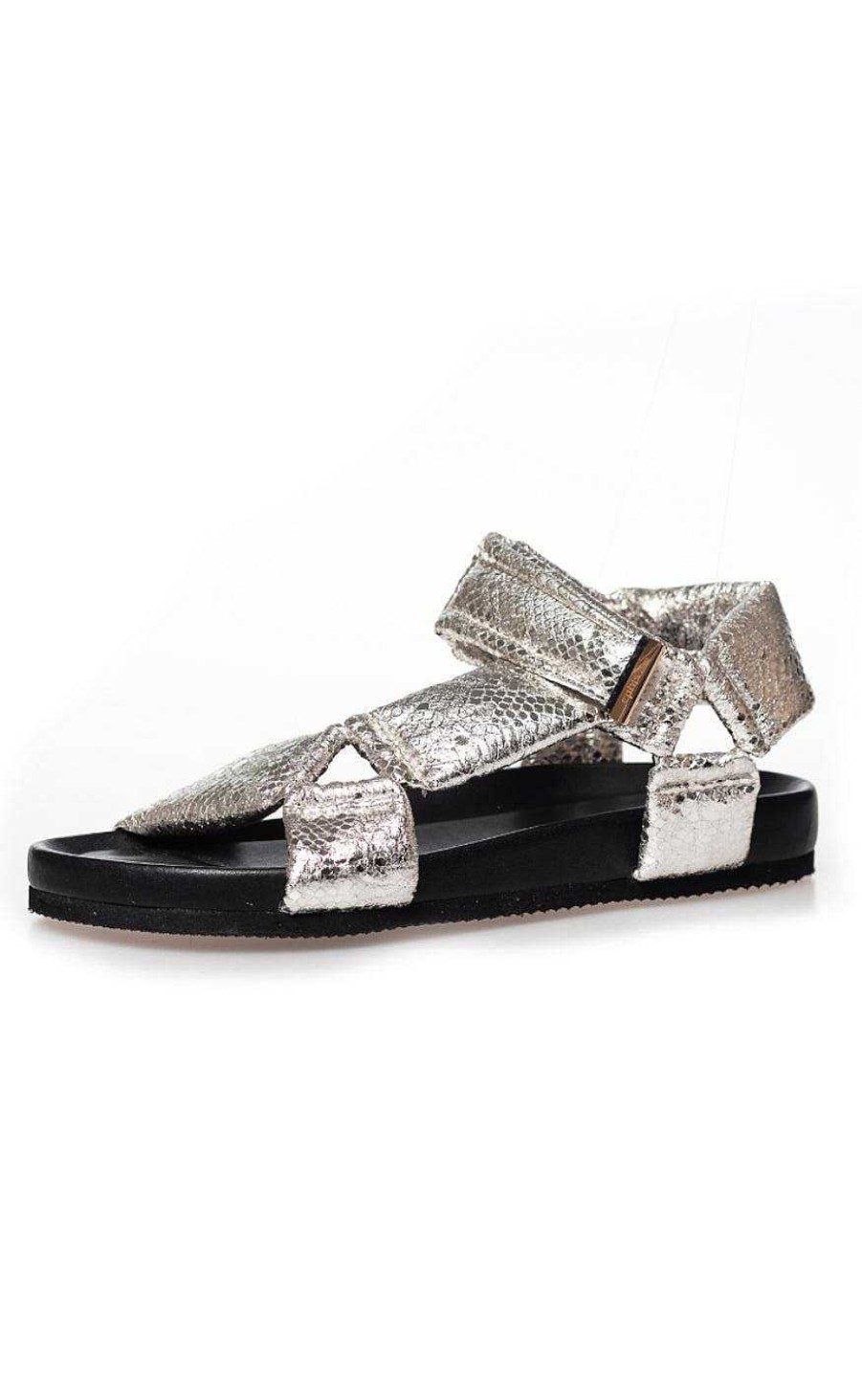 Copenhagen Shoes Copenhagen Shoes Sandals - Carrie Moon - Silver Snake | Shoes, Boots & Sandals