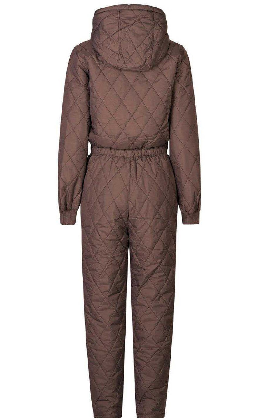 GLOBAL FUNK Global Funk Flight Suit / Thermal Suit - Isolde T Teddo Recycled - Dark Mocca | Flight Suits