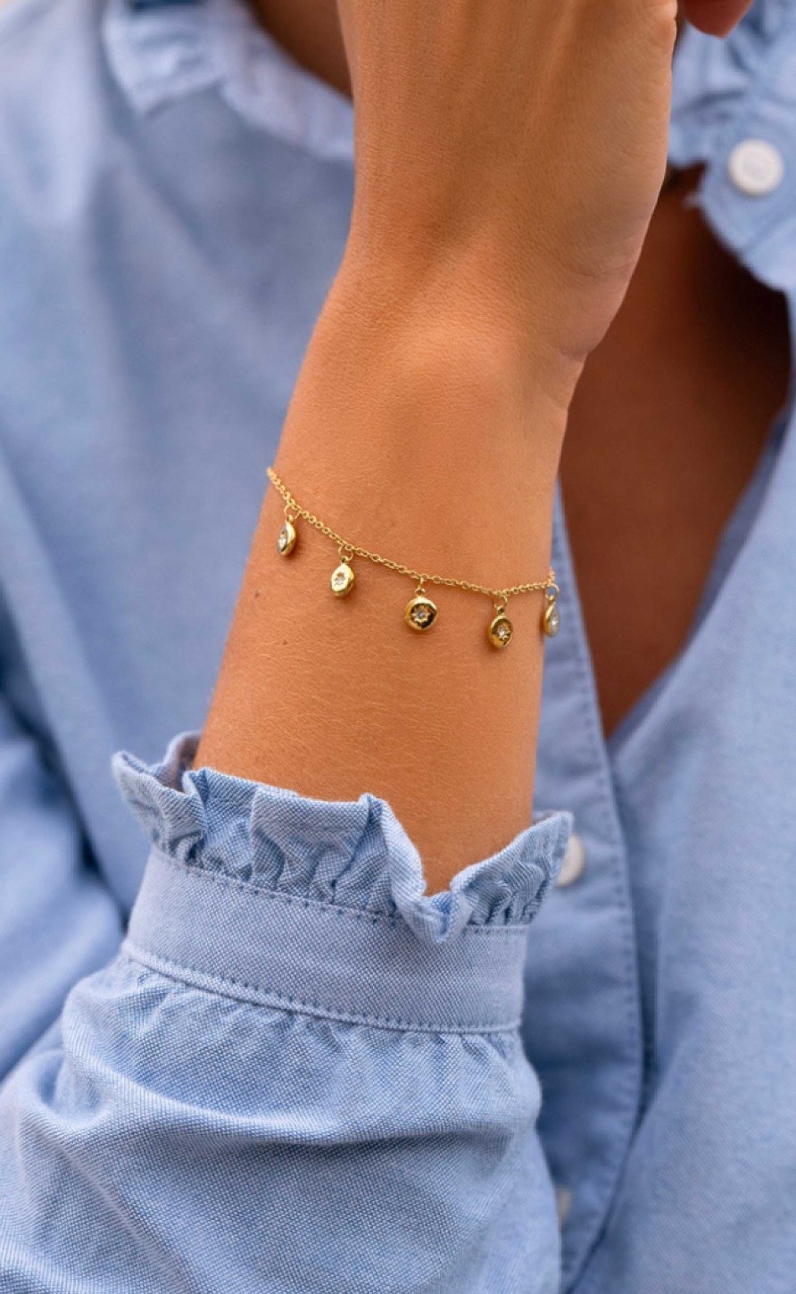 Smykkeli Copenhagen Jewelry Copenhagen Armband - Rome - Gold | Jewelry