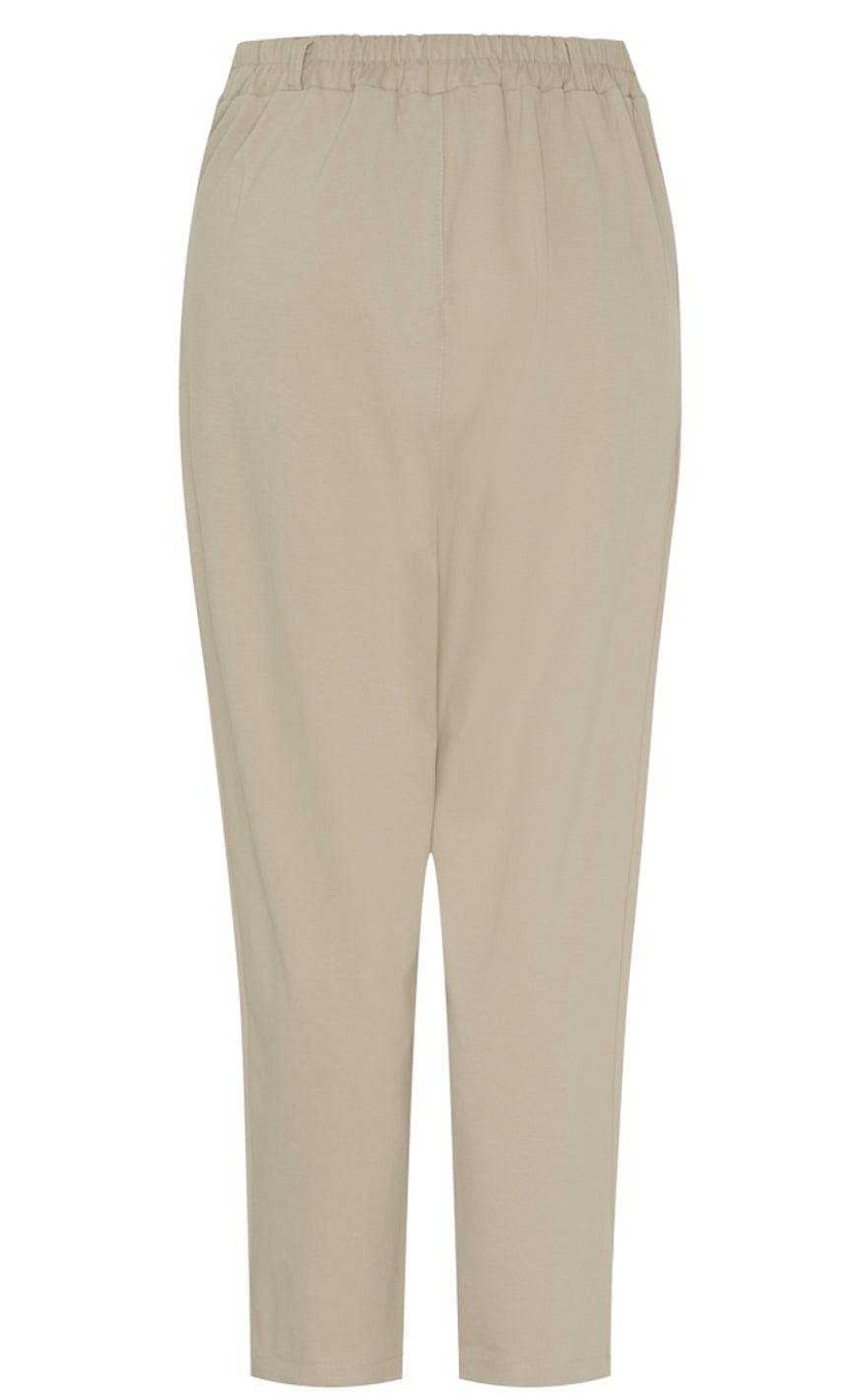 Marta Du Chateau Marta Du Chateau Trousers - 62562-1 Sonya - Beige | Trousers & Jeans