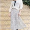 Black Colour Black Color Skirt - Luna - Latte Daisy | Skirts