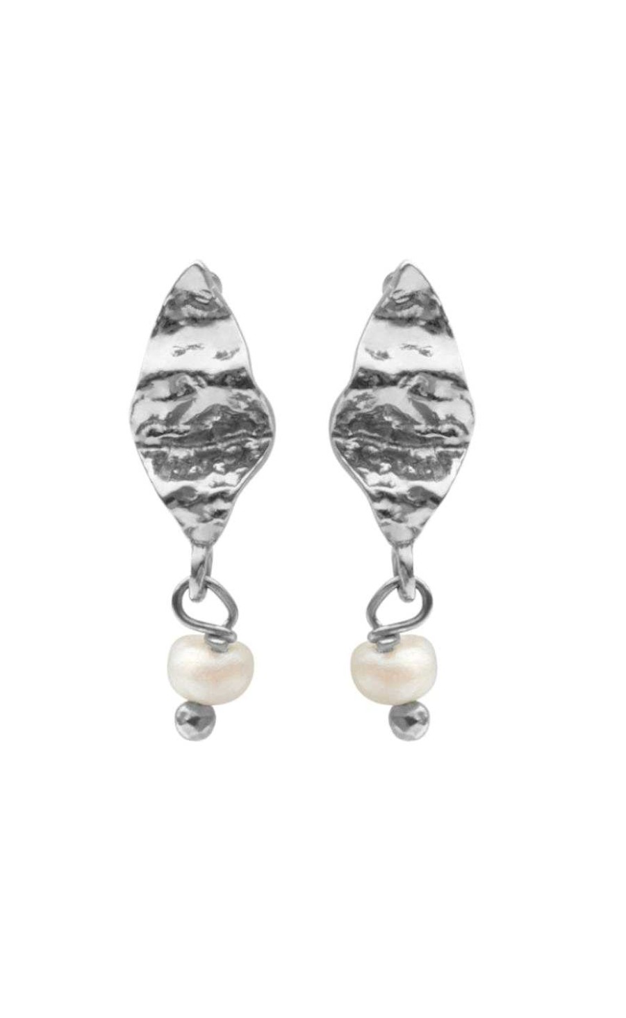 Maanesten Moonstone Earrings - Lucca - Silver | Jewelry