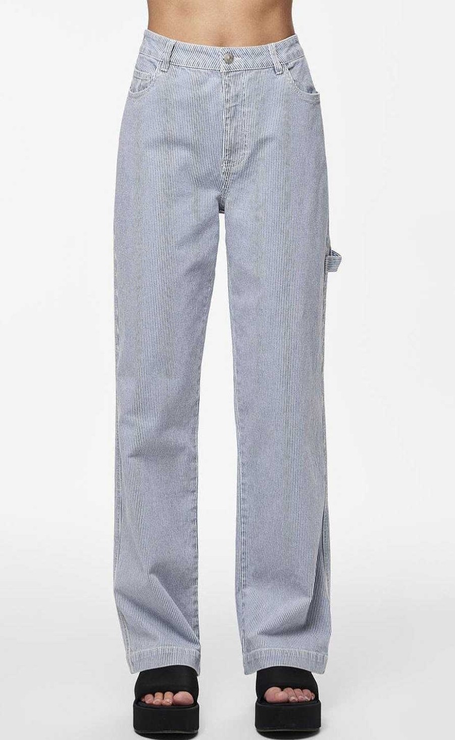 PIECES Pieces Pants - Billo - Light Blue Denim | Trousers & Jeans