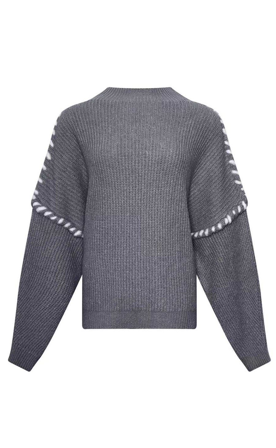 NOELLA Noella Knit - Olli - Dark Gray Melange | Knitwear & Sweat