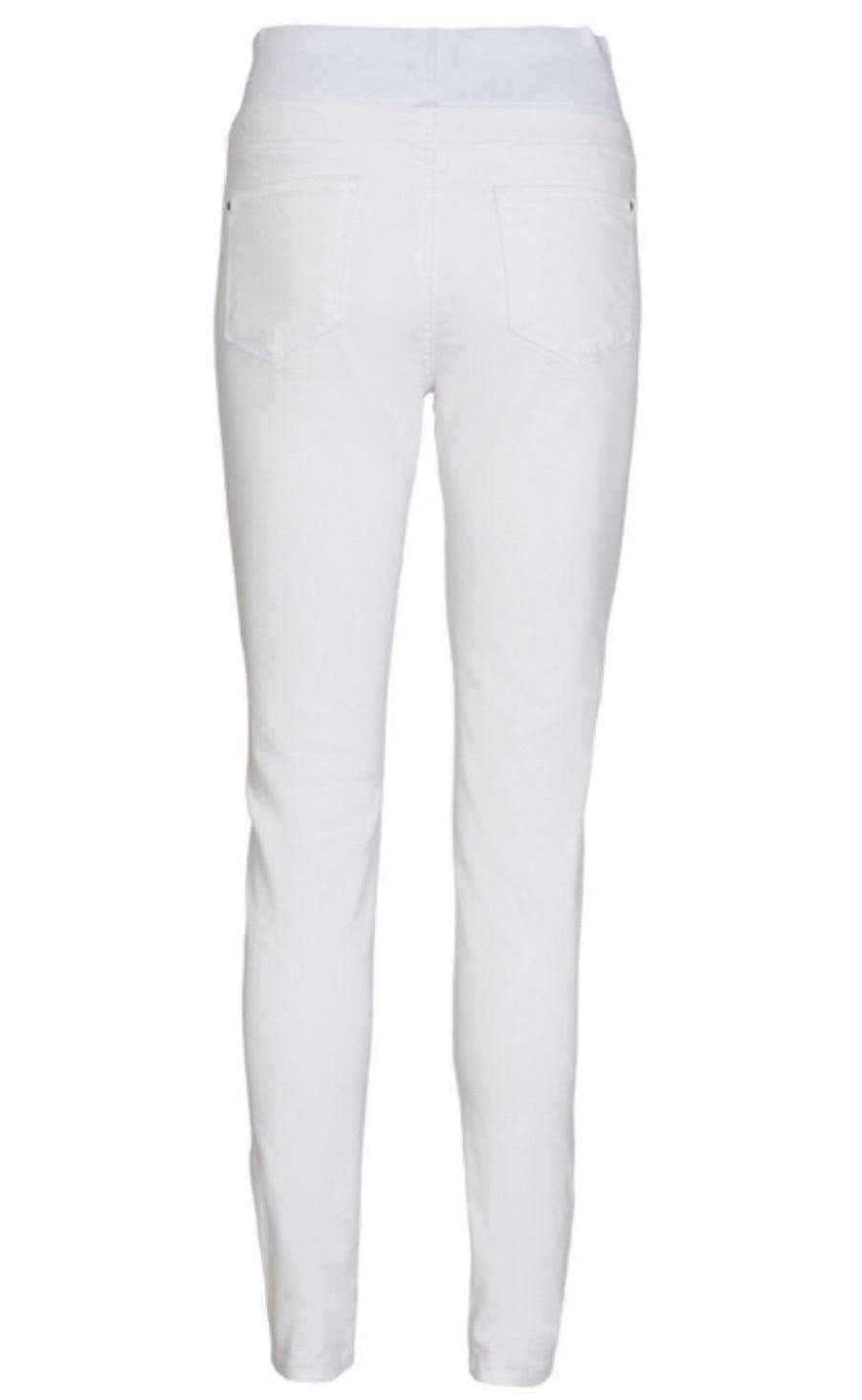 FreeQuent Freequent Pants - Shantal Denim - Bright White | Trousers & Jeans