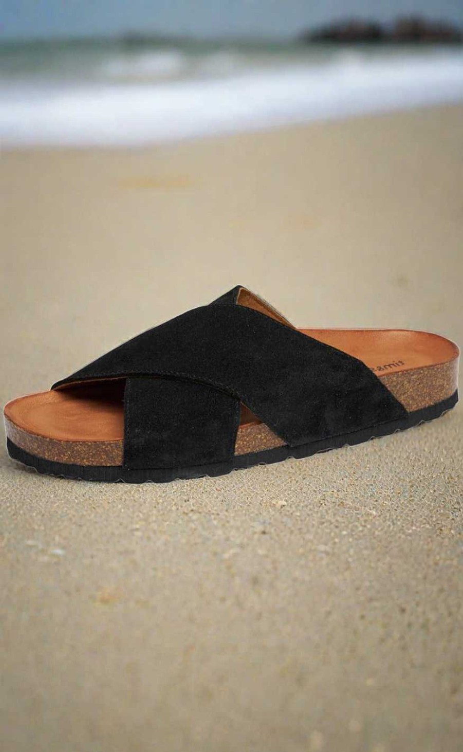 TIM u0026 SIMONSEN Tim & Simonsen Sandals - Other Suede - Black | Shoes, Boots & Sandals