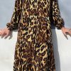 INA Copenhagen Ina Copenhagen Dress - Maiken - Leopard | Dresses