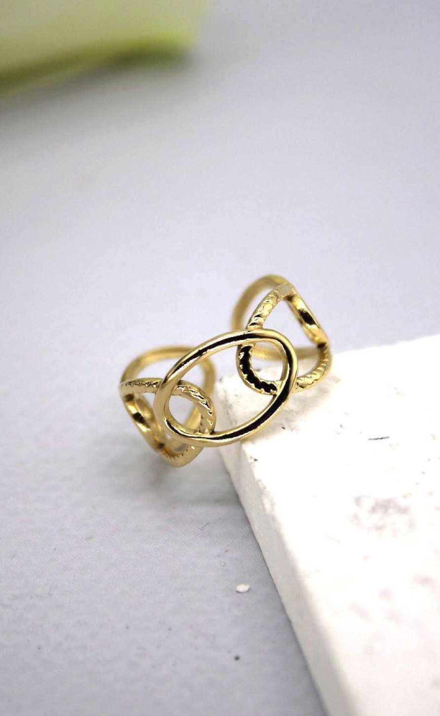 Smykkeli Copenhagen Jewelery Copenhagen Ring - Svaneke - Gold | Jewelry