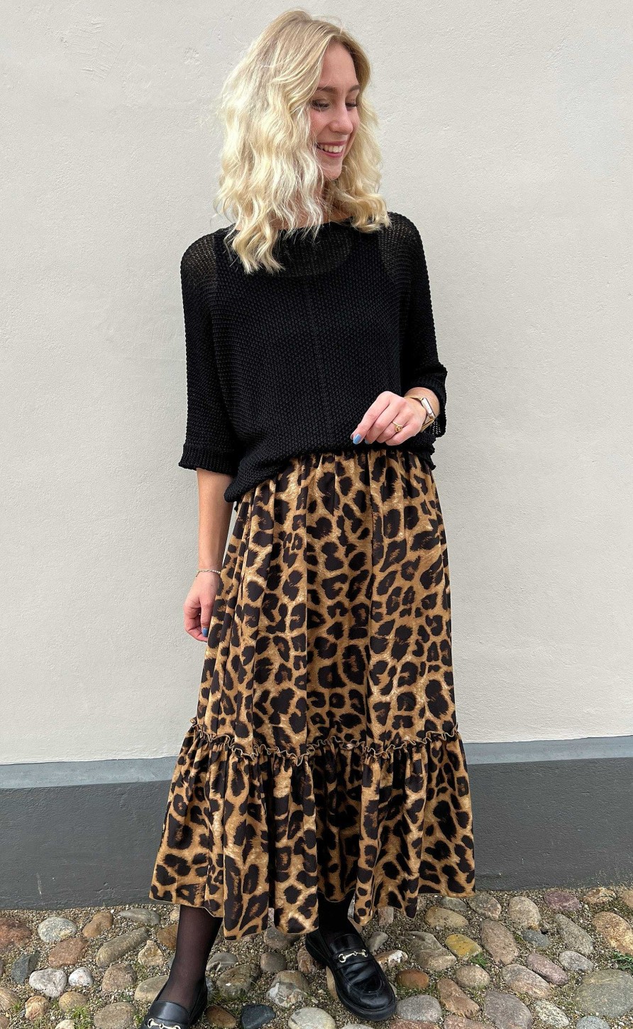 INA Copenhagen Ina Copenhagen Skirt - Hanna - Leopard | Skirts