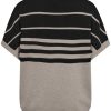 FreeQuent Frequent Pullover - Ani - Mushroom Mel W. Black | Knitwear & Sweat